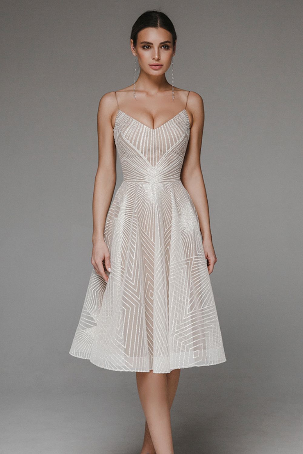Thalassa - Vestido de fiesta largo y brillante