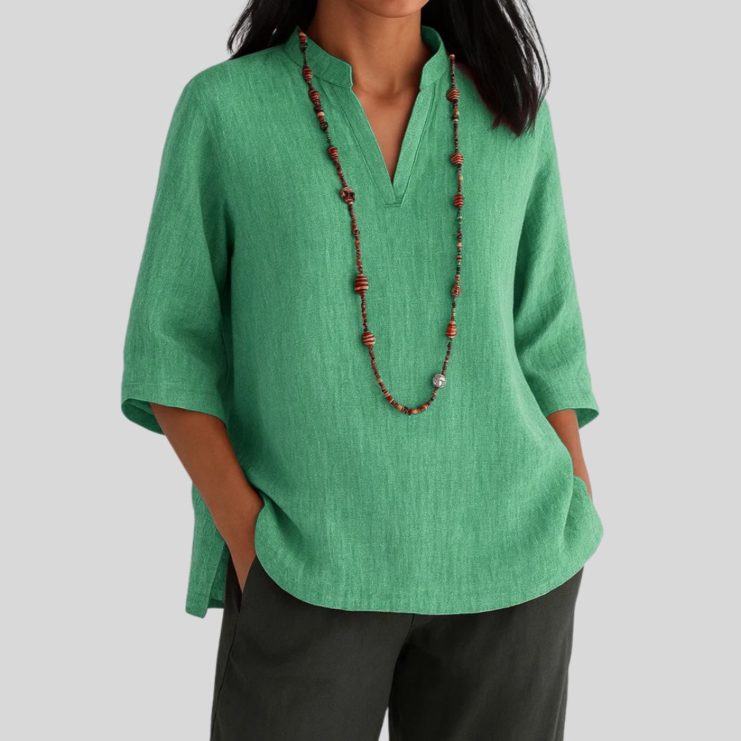 Kaia™ - BLUSA DE VERANO LIGERA Y CÓMODA