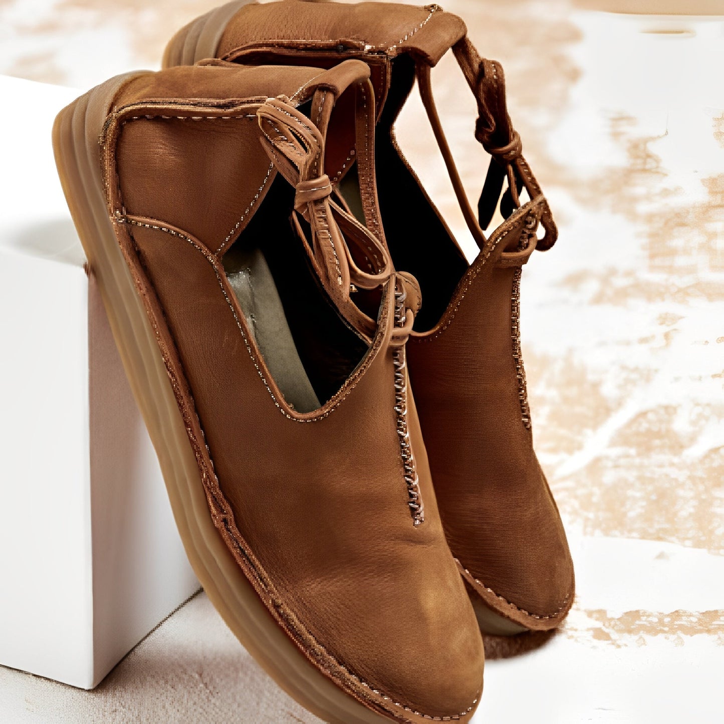 Noel - Zapatos de mujer de piel versátiles