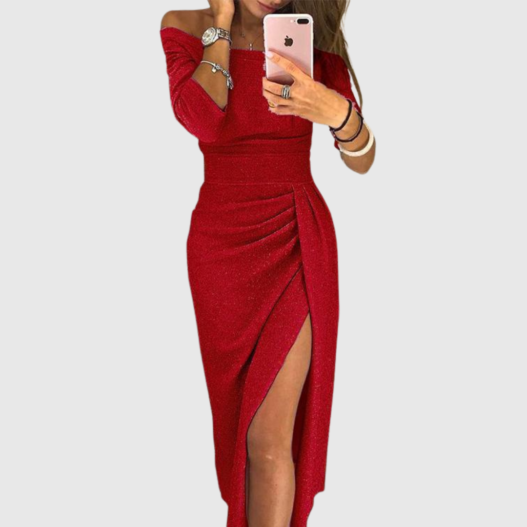 Eirian | Vestido de Gala Sin Hombros