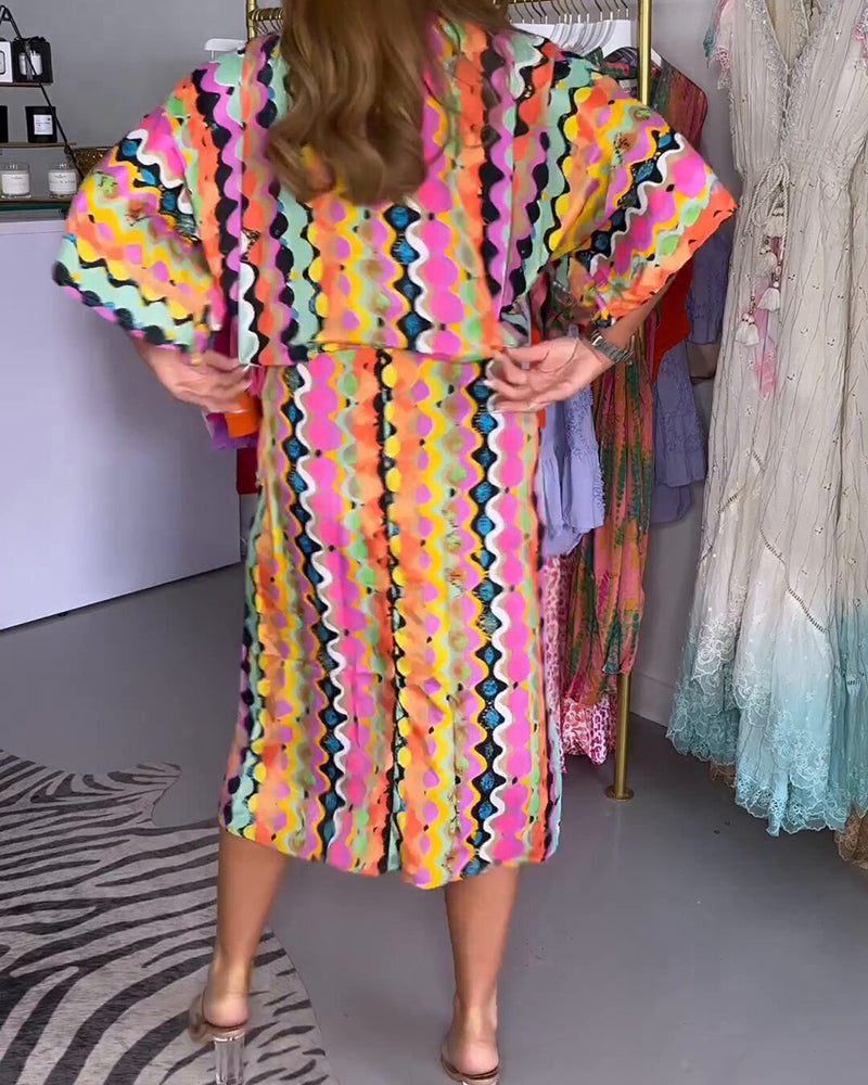 Amaris - Vestido Midi con Escote en V