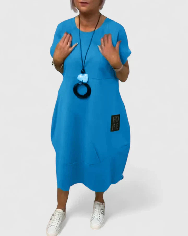 AUBREY – VESTIDO TÚNICA RELAJADO ESPERANZA