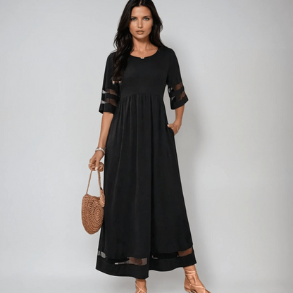 Zora | Vestido Maxi Clásico Elegante