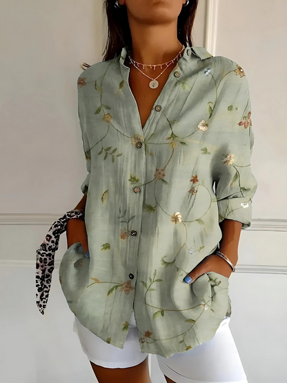 Yllona – Blusa Relaxed con Botones