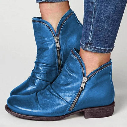 Cassiana - Botas de Cuero Relajadas
