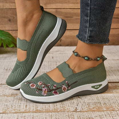 Gianna - Zapatillas Florales de Soporte
