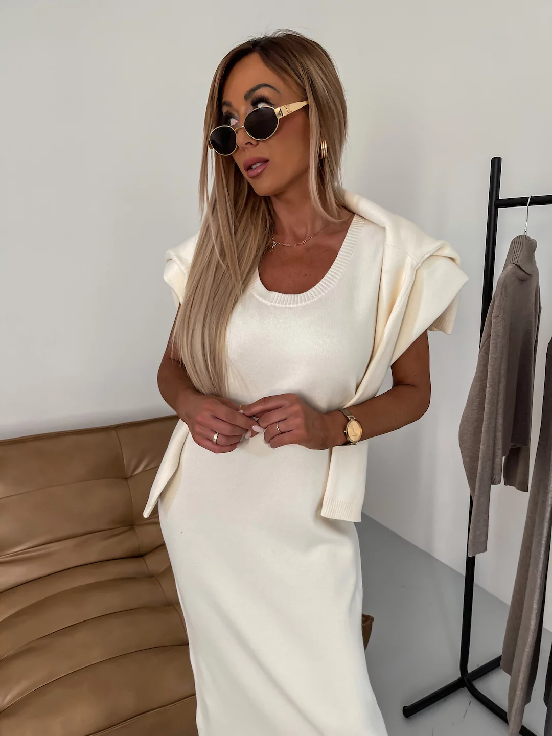 Ruth - Conjunto de Dos Piezas de Punto