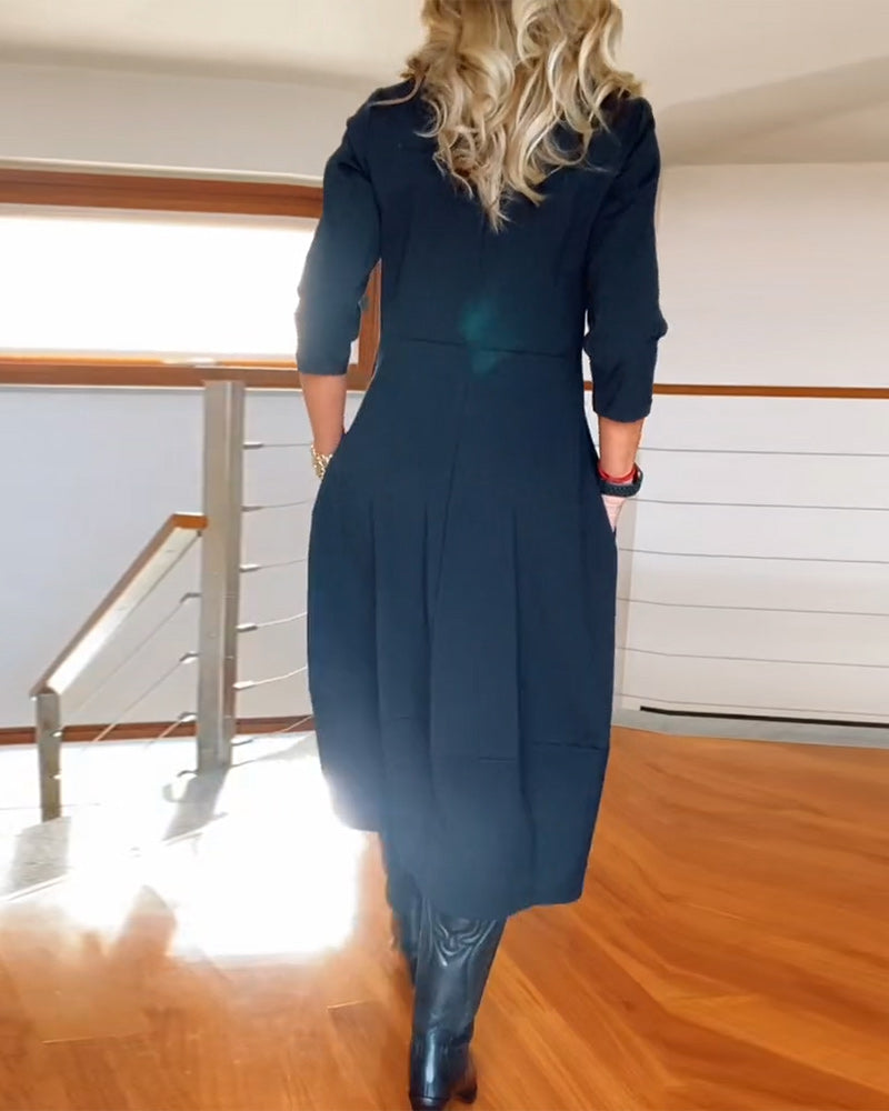 Sophia™ - Vestido Elegante con Detalles Hechos a Mano
