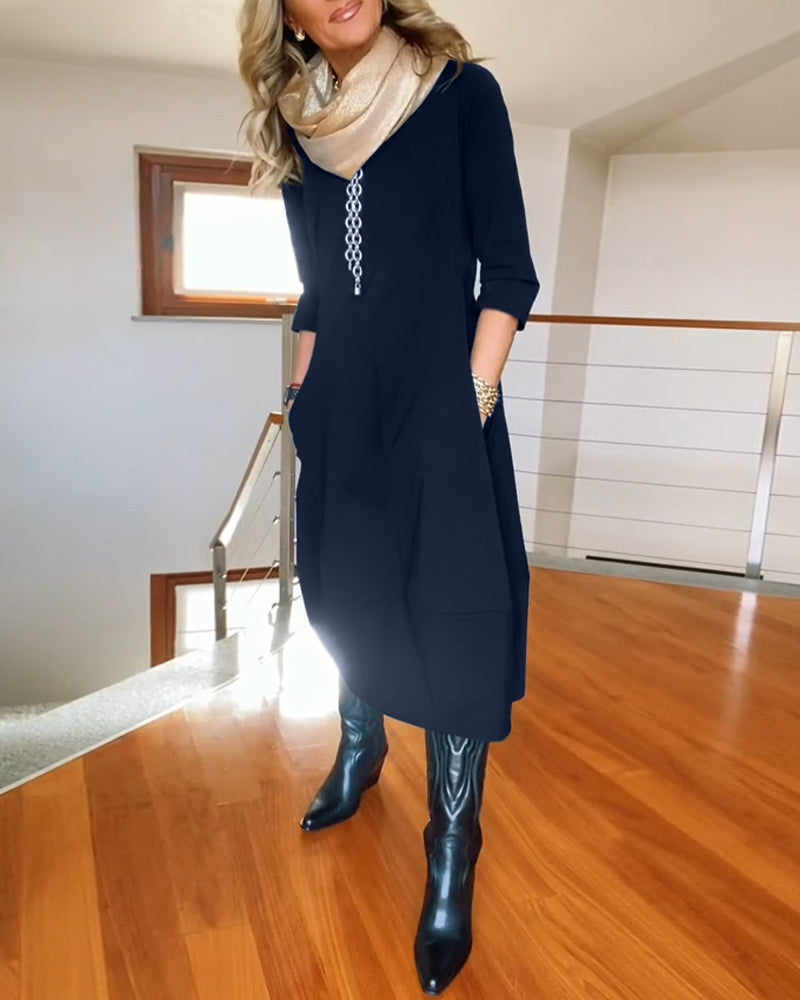 Aveline - Vestido Cardigan
