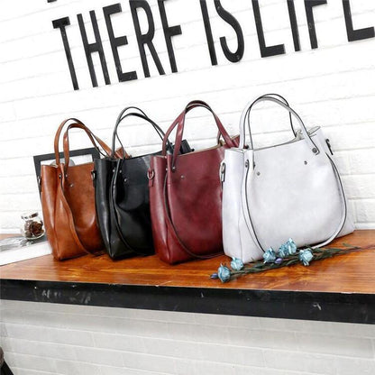 Sutton - Conjunto de Bolsos Retro Estiloso de 4 Piezas