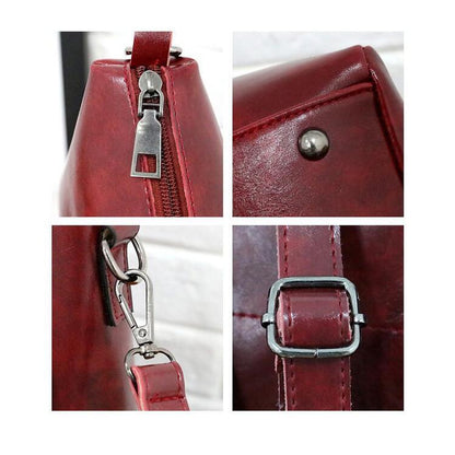 Sutton - Conjunto de Bolsos Retro Estiloso de 4 Piezas