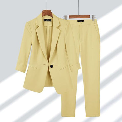 Ashley - Conjunto de Blazer y Pantalón