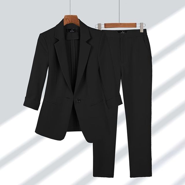 Ashley - Conjunto de Blazer y Pantalones