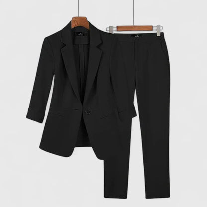 REESE – CONJUNTO DE BLAZER Y PANTALONES ELEGANTE