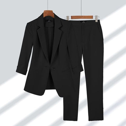 Ashley - Conjunto de Blazer y Pantalón