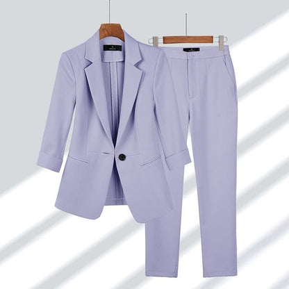 Ashley - Conjunto de Blazer y Pantalones