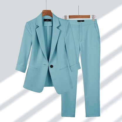 Viktoriya - Conjunto Completo de Blazer y Pantalones