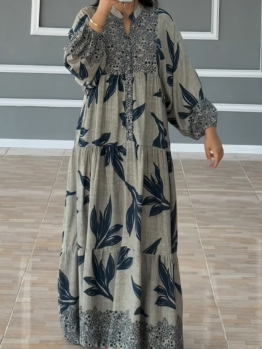 ELENA – VESTIDO MAXI BOHEMIO DE FLORES