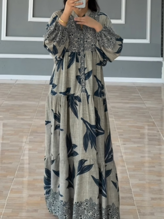 ELENA – VESTIDO MAXI BOHEMIO DE FLORES