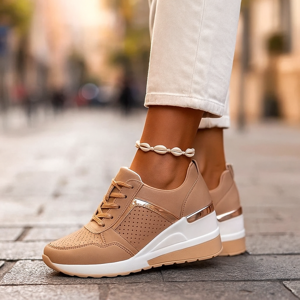Dalila - Zapatillas con Cuña Elegantes