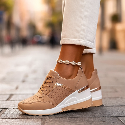 Dalila - Zapatillas con Cuña Elegantes