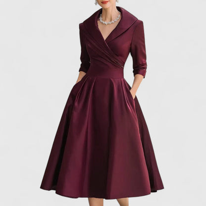 Rosavelia | Vestido Midi Elegante