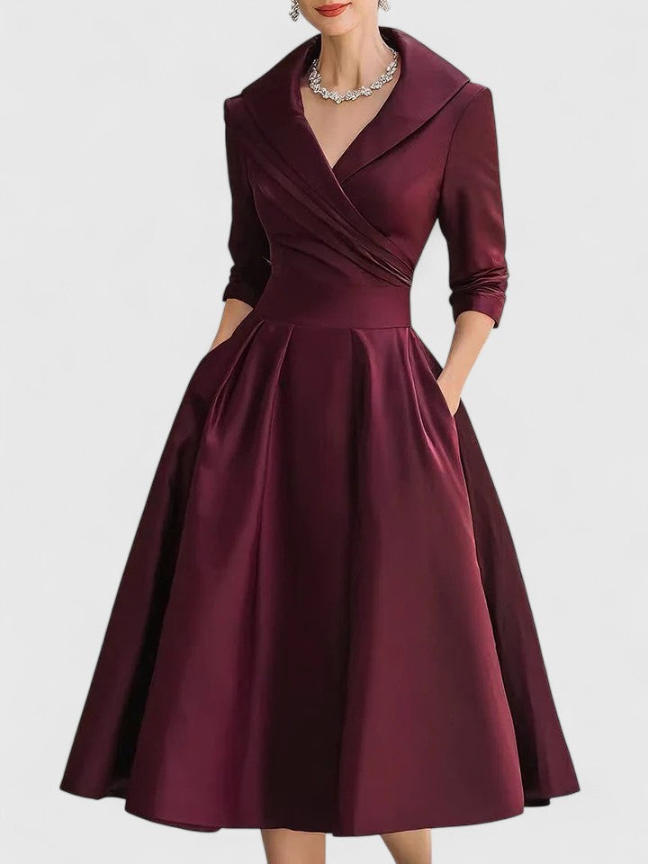 VIVIAN – VESTIDO DE NOCHE RETRO ELEGANTE
