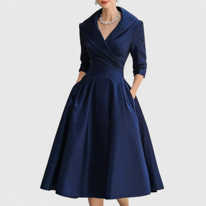 Rosavelia | Vestido Midi Elegante