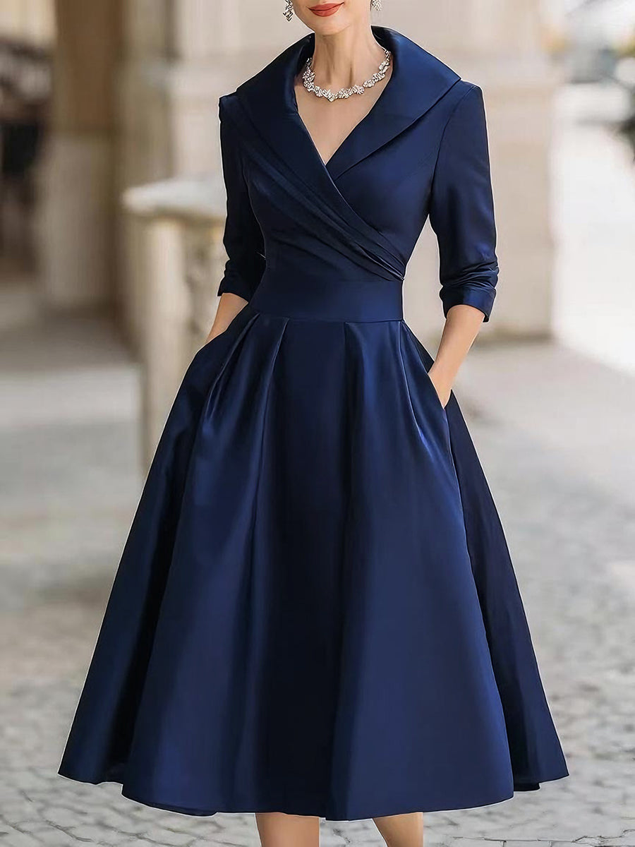Lea™ - Vestido Midi Elegante