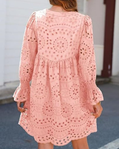 Paisley - Vestido Midi Elegante con Corte Hueco