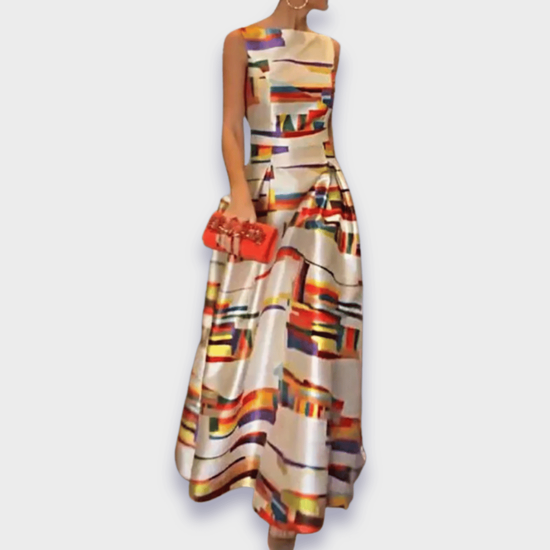 Babette - Vestido Largo Hecho de Tela Premium