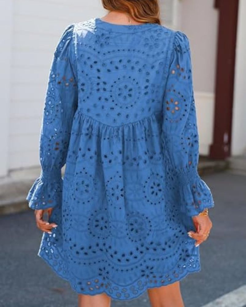 Paisley - Elegante vestido midi con recortes