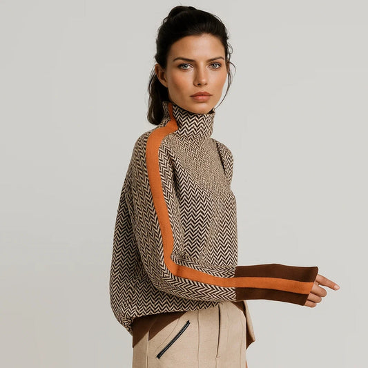 Martina™ | Suéter con Cuello Alto