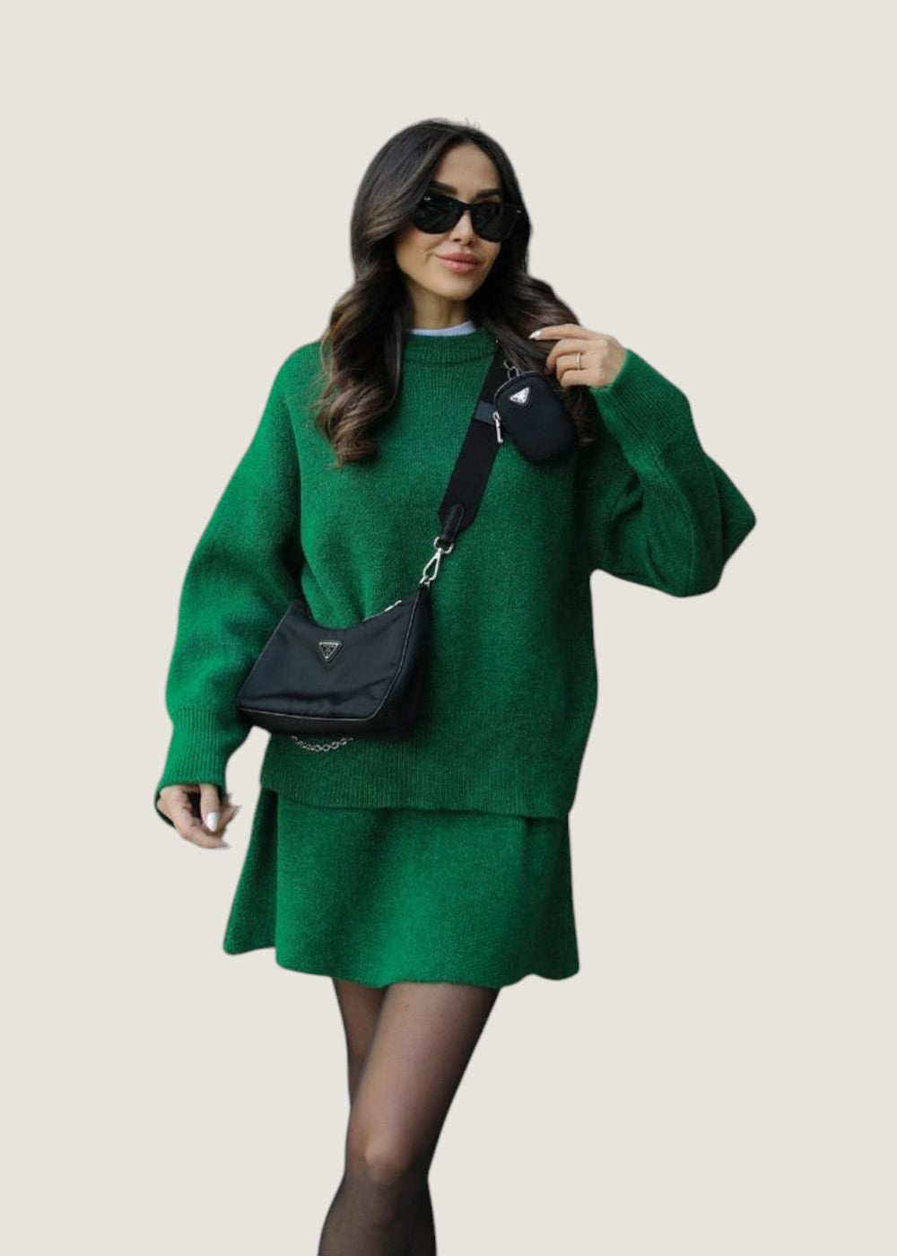 Conjunto de punto acogedor