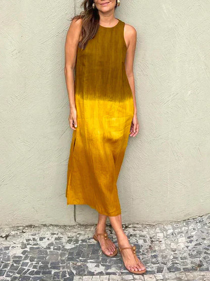 Lysette - Vestido Maxi Estampado Elegante