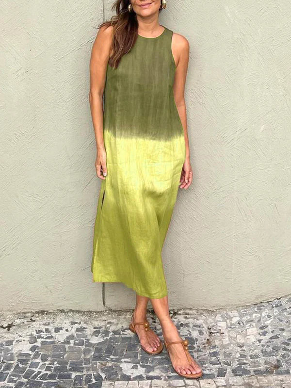 Lysette - Vestido Maxi Estampado Elegante