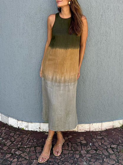 Lysette - Vestido Maxi Estampado Elegante
