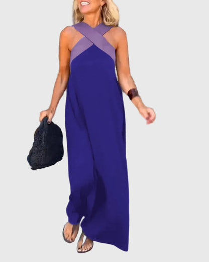 Elena | Vestido Maxi Fluido y Elegante