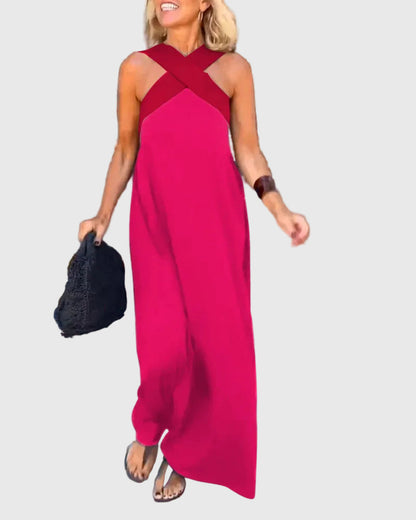 Elena | Vestido Maxi Fluido y Elegante