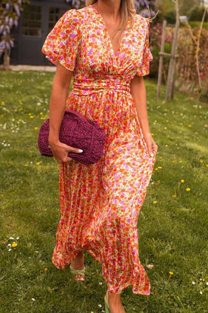 Pauline – Vestido largo con estampado floral