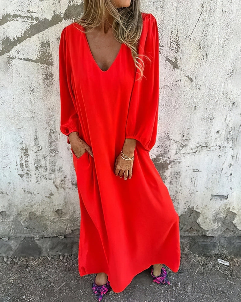 BRONE - VESTIDO LARGO BOHEMIO
