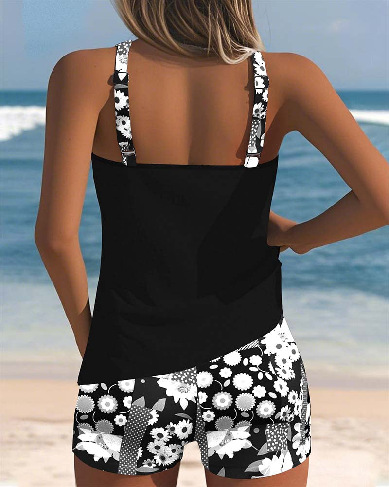 KENDALL – CONJUNTO TANKINI ISLAND BLOOM