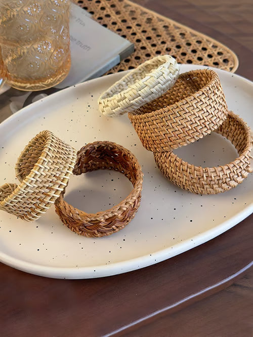 Pulsera de Ratan Trenzado