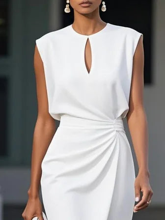 María | Vestido midi de diseñador