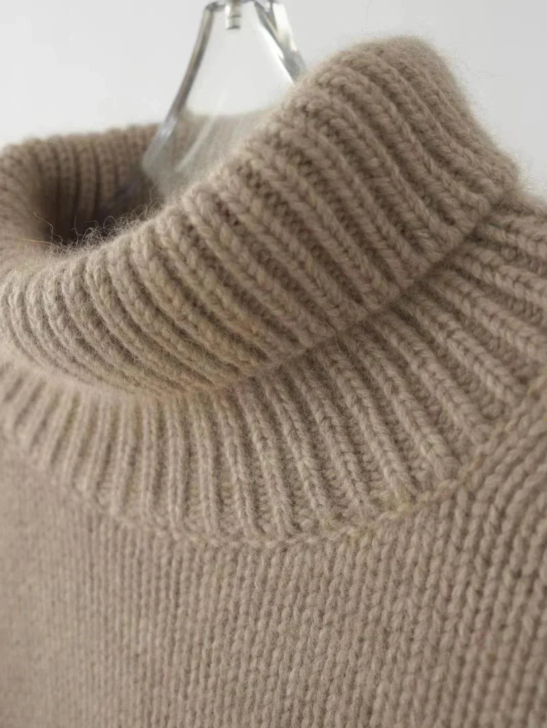 Lisette | Suéter de cuello alto en cashmere