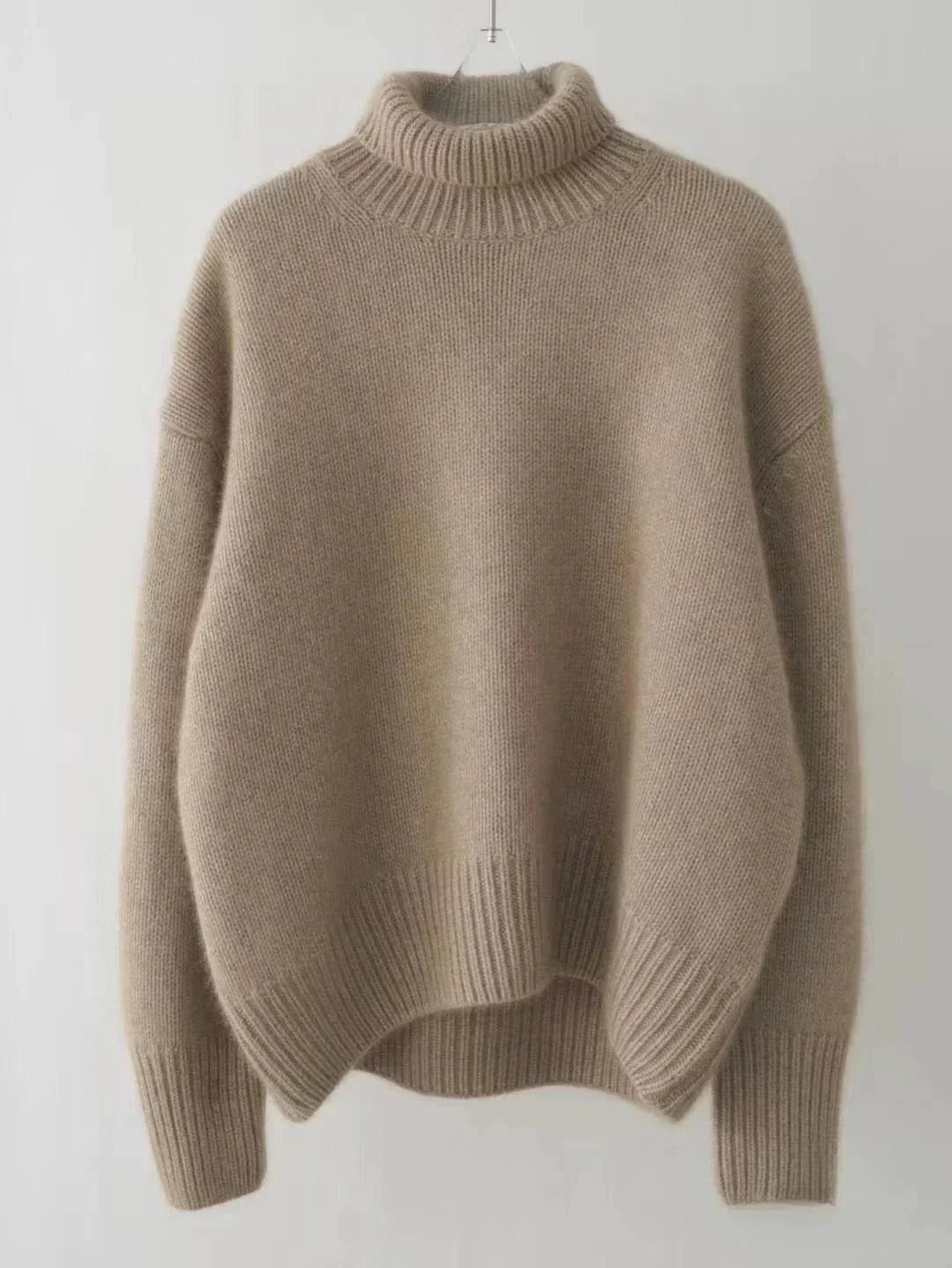 Lisette | Suéter de cuello alto en cashmere