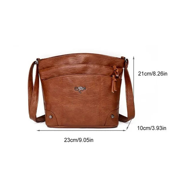 Raya - Elegante Bolso Cruzado Multi-Bolsillo