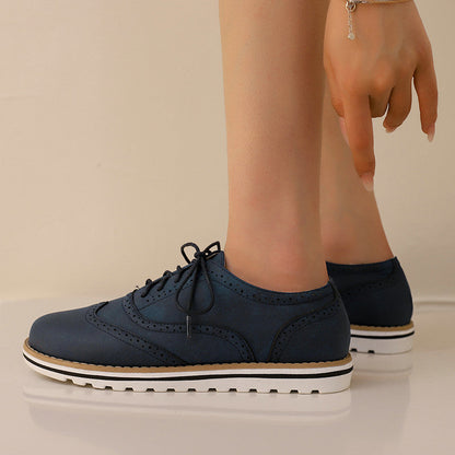 Sloane - Zapatos Oxford con Cordones y Recortes
