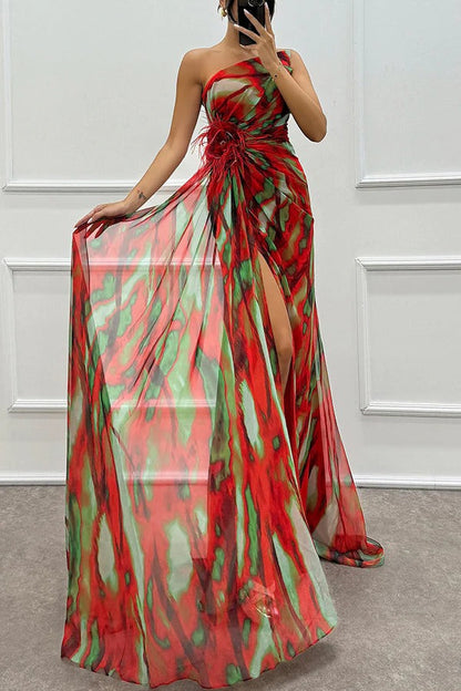 Layla | Vestido Maxi Vibrante