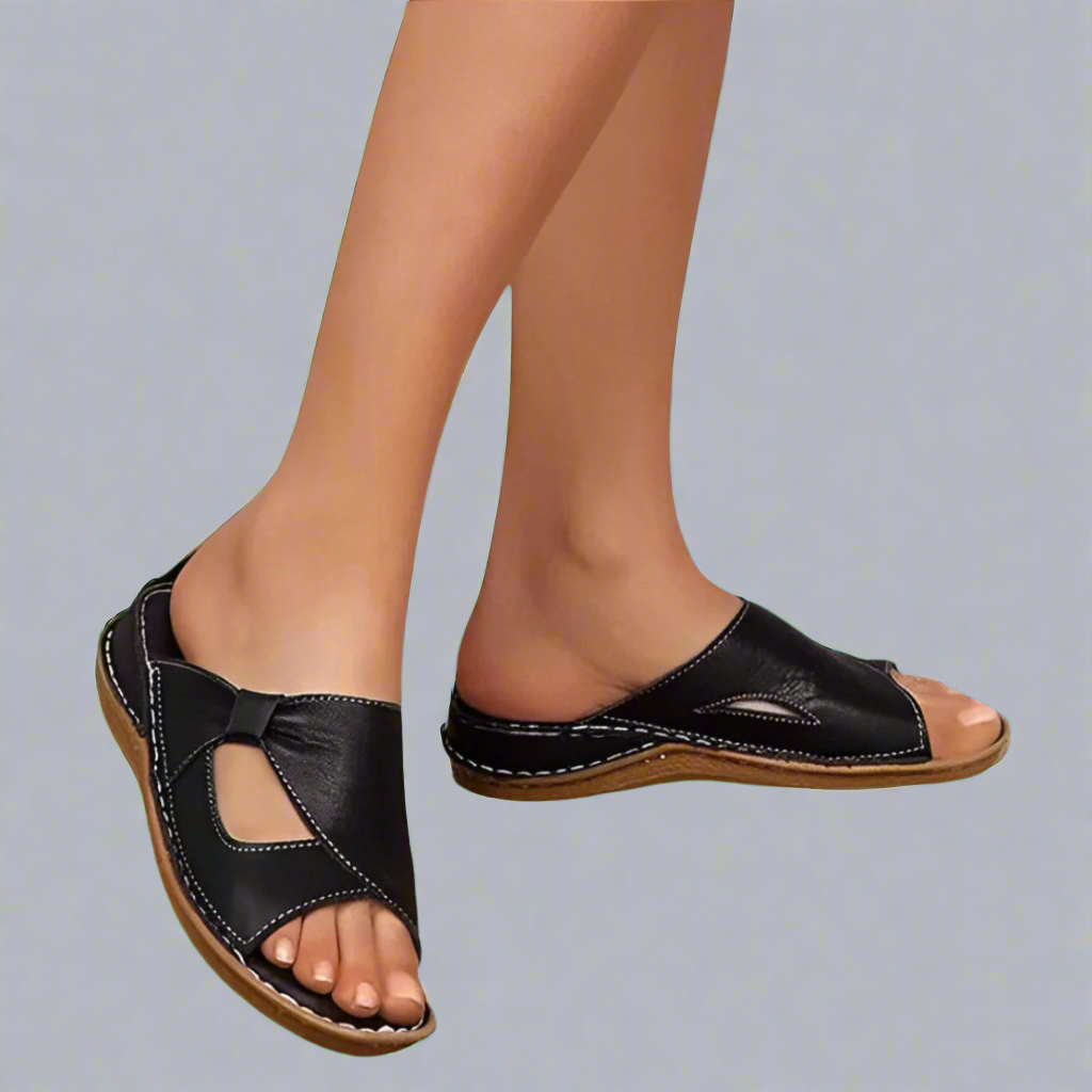 Alina - Sandalias Slip-On Acogedoras